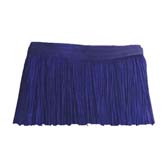Kód: 38610 Vágott végű  rojt 10 cm hosszú - NAVY / 38610